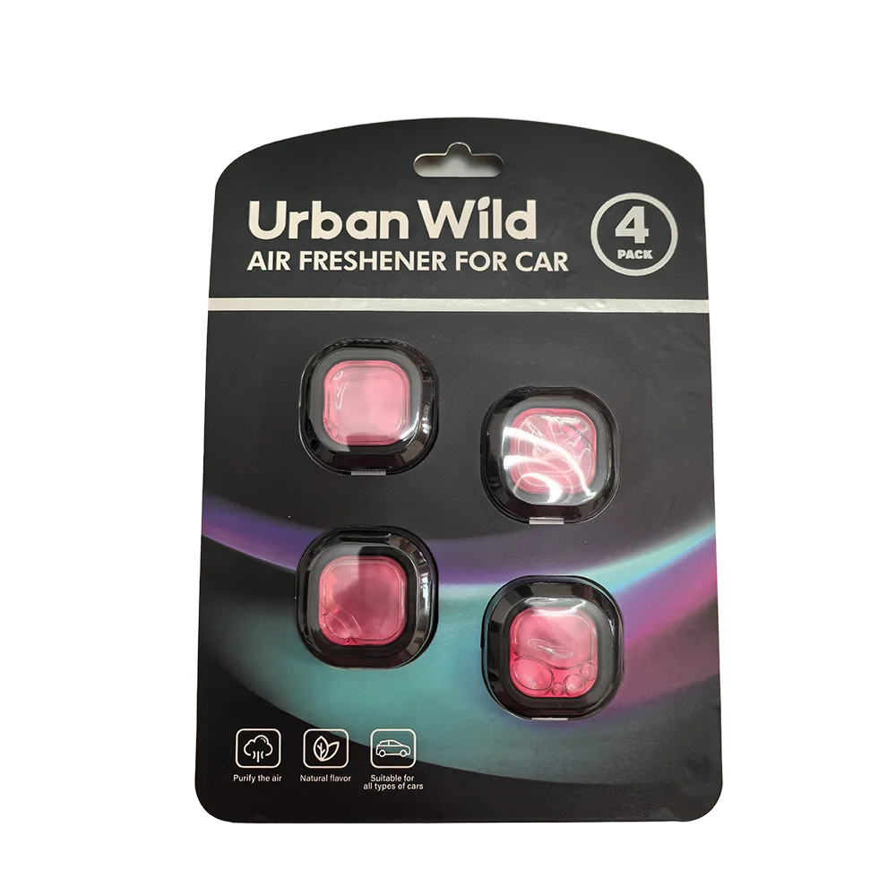 4-Pack Car Vent Clip Air Fresheners – Long Lasting Odor Eliminator (Choose Your Scent)