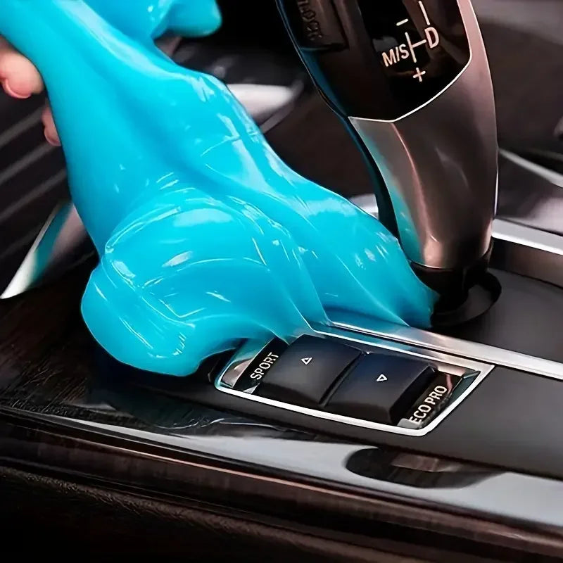 Car Interior Fresh Kit – Cordless Vacuum + Cleaning Gel + New Car Scent Vent Clips