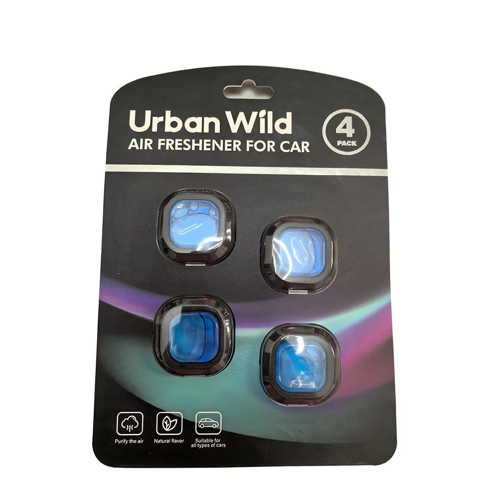 4-Pack Car Vent Clip Air Fresheners – Long Lasting Odor Eliminator (Choose Your Scent)