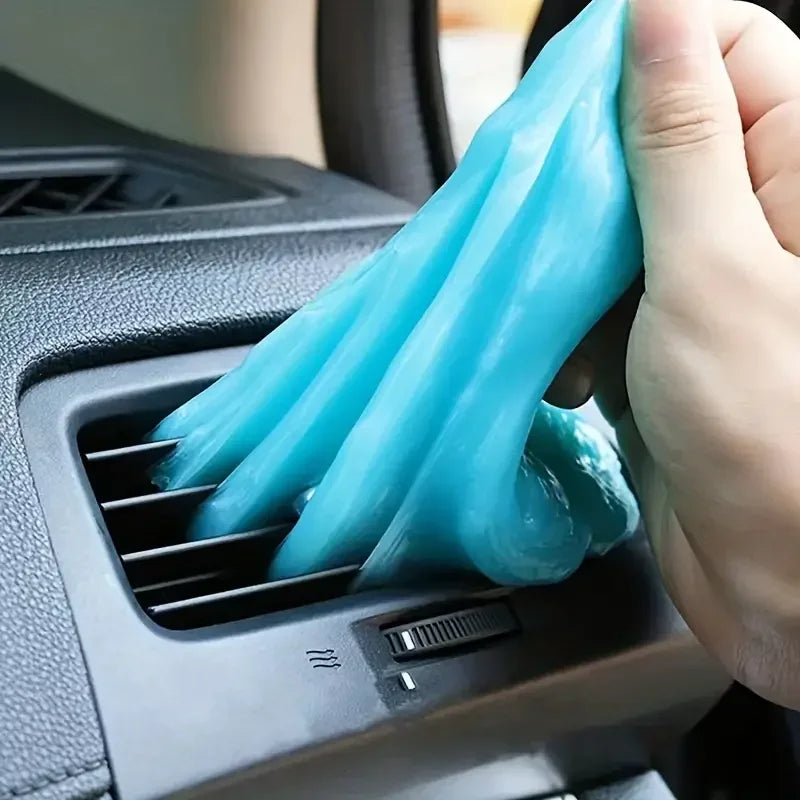 Car Cleaning Gel Slime – Reusable Dust Remover for Vents & Dashboard